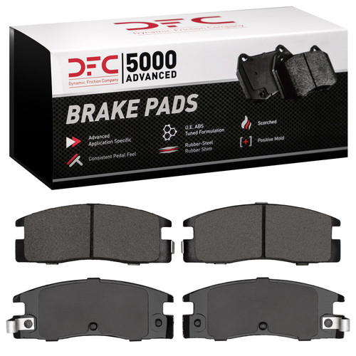 DFC 5000 Advanced Ceramic Rear Brake Pads, Isuzu Pickup 1988-1995