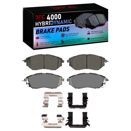 DFC 15-21 Subaru WRX Front 4000 HybriDynamic Brake Pads and Hardware Kit