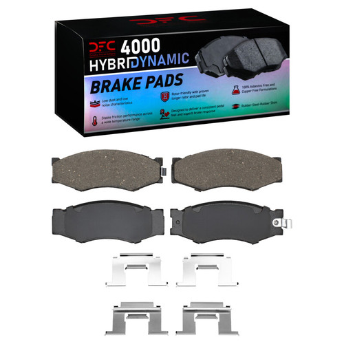 DFC 82-97 Infiniti M30 Front 4000 HybriDynamic Brake Pads and Hardware Kit
