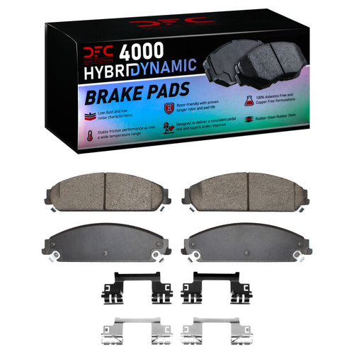 DFC 05-23 Chrysler 200 Front 4000 HybriDynamic Brake Pads and Hardware Kit