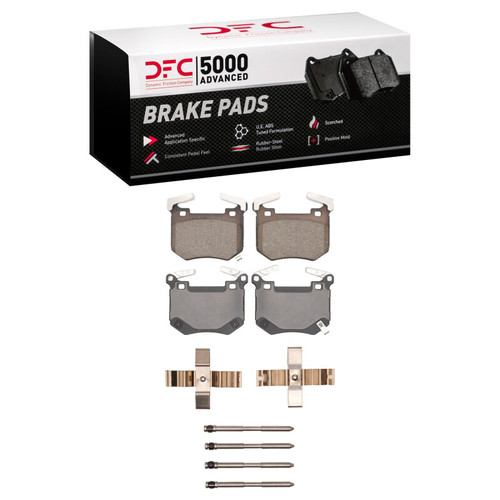 DFC 18-25 Genesis G70 Rear 5000 Advanced Ceramic Brake Pads and Hardware Kit