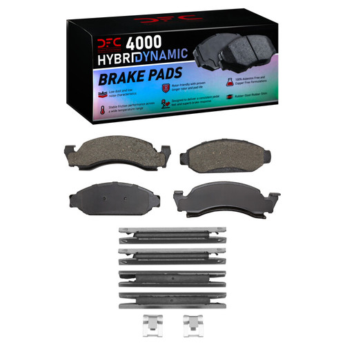 DFC 86-93 Ford Bronco Front 4000 HybriDynamic Brake Pads and Hardware Kit