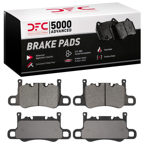 DFC 5000 Advanced Low-Metallic Rear Brake Pads, Audi RS e-TRON GT 2017-2025