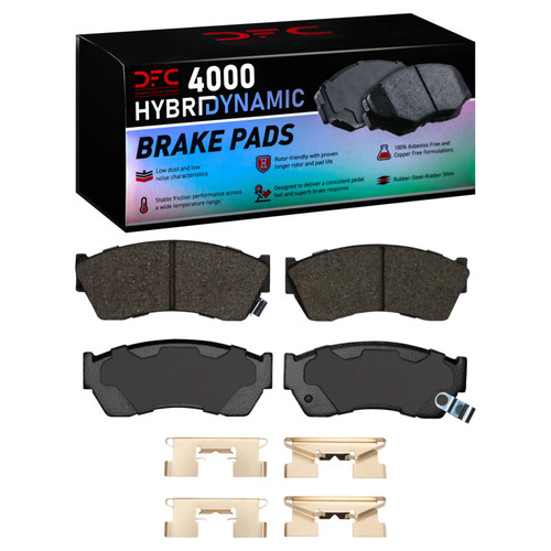 DFC 89-01 Chevrolet Metro Front 4000 HybriDynamic Brake Pads and Hardware Kit