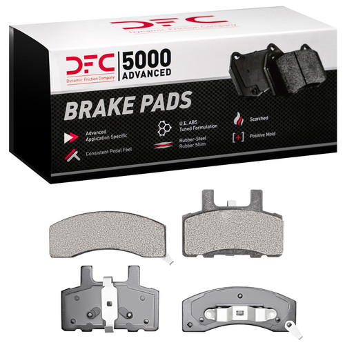 DFC 88-02 Chevrolet K3500 Front 5000 Advanced Semi Metallic Brake Pads