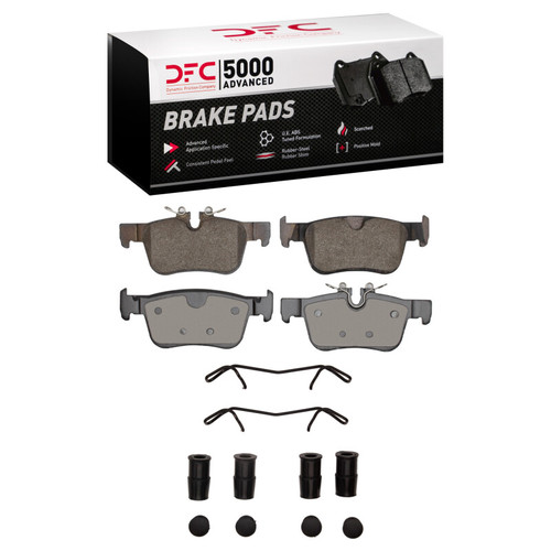 DFC 18-21 Volvo XC60/S60 Rear 5000 Advanced Ceramic Brake Pads and Hardware Kit
