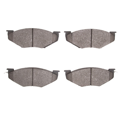 DFC 5000 Advanced Semi-Metallic Front Brake Pads, Dodge Grand Caravan 1987-1988