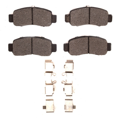DFC 4000 HybriDynamic Front Brake Pads and Hardware Kit, Honda Insight 2000-2006