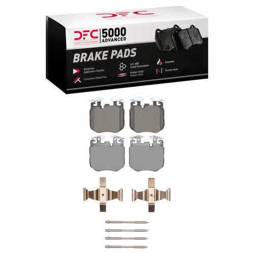 DFC 16-20 BMW Alpina B7 xDrive Front 5000 Advanced Ceramic Brake Pads and Hardware Kit