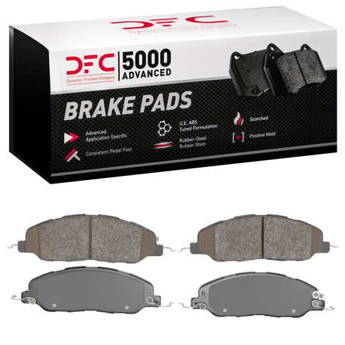 DFC 5000 Advanced Ceramic Front Brake Pads, Ford Mustang 2005-2014