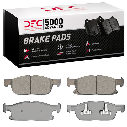 DFC 5000 Advanced Ceramic Front Brake Pads, Ford Edge 2015-2025