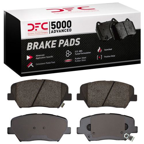 DFC 5000 Advanced Ceramic Front Brake Pads, Hyundai Santa Fe 2010-2025