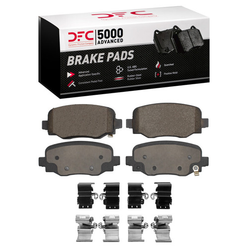 DFC 15-25 Alfa Romeo TONALE Rear 5000 Advanced Ceramic Brake Pads and Hardware Kit