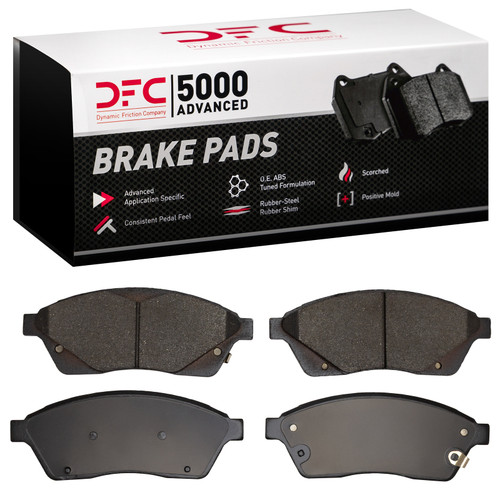 DFC 5000 Advanced Low-Metallic Front Brake Pads, Cadillac SRX 2010-2016