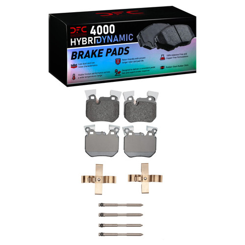DFC 06-13 BMW 328i Rear 4000 HybriDynamic Brake Pads and Hardware Kit