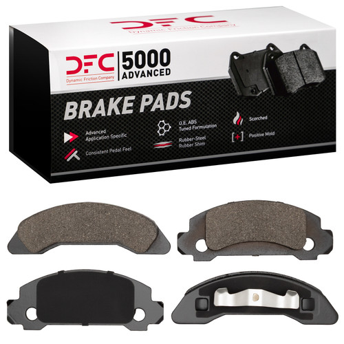 DFC 86-87 Ford Aerostar Front 5000 Advanced Semi Metallic Brake Pads