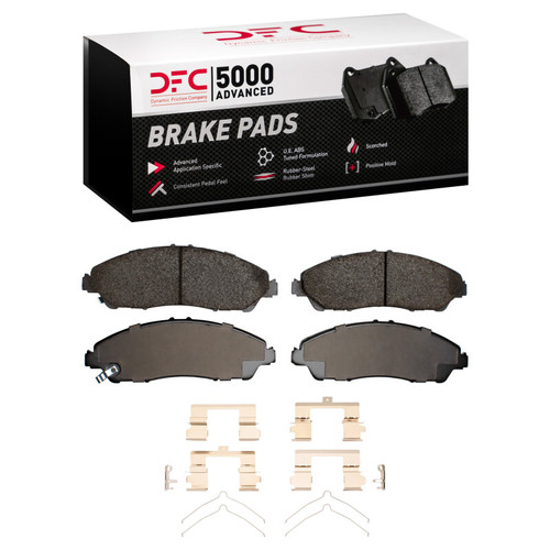 DFC 07-25 Acura ZDX Front 5000 Advanced Ceramic Brake Pads and Hardware Kit