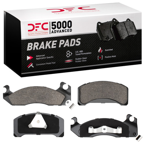 DFC 82-93 Ford Mustang Front 5000 Advanced Semi Metallic Brake Pads
