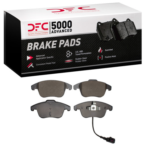 DFC 5000 Advanced Ceramic Front Brake Pads, Audi Q3 (Mexico) 2012-2024