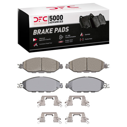 DFC 13-24 Infiniti QX60 Front 5000 Advanced Ceramic Brake Pads and Hardware Kit