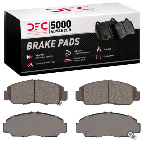 DFC 5000 Advanced Ceramic Front Brake Pads, Acura CSX 2003-2022