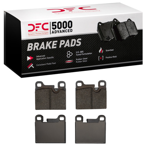 DFC 5000 Advanced Low-Metallic Rear Brake Pads, BMW 733I 1978-1989