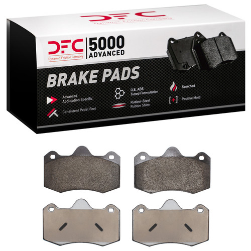 DFC 5000 Advanced Low-Metallic Front Brake Pads, Lotus Evora 2010-2015