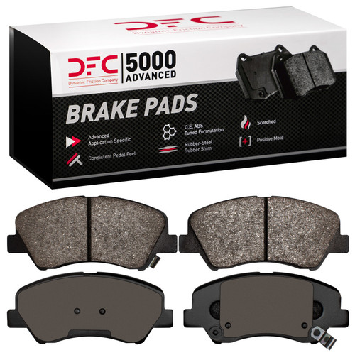 DFC 12-25 Dodge Attitude (Mexico) Front 5000 Advanced Ceramic Brake Pads