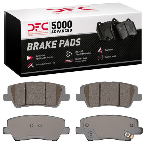 DFC 5000 Advanced Ceramic Rear Brake Pads, Cadillac CTS 2013-2019