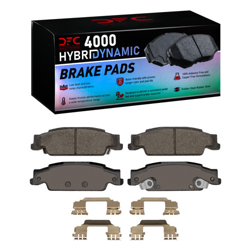 DFC 03-11 Cadillac CTS Rear 4000 HybriDynamic Brake Pads and Hardware Kit