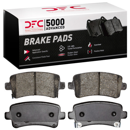 DFC 5000 Advanced Ceramic Rear Brake Pads, Buick LaCrosse 2010-2020
