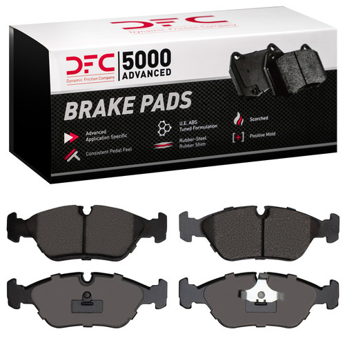 DFC 5000 Advanced Low-Metallic Front Brake Pads, BMW 524TD 1982-1993