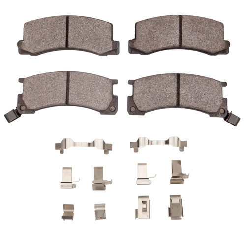 DFC 82-85 Toyota Celica Rear 5000 Advanced Semi Metallic Brake Pads and Hardware Kit