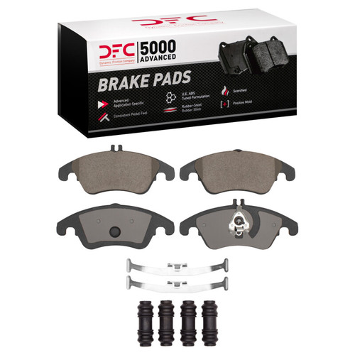 DFC 08-17 Mercedes-Benz E400 Front 5000 Advanced Ceramic Brake Pads and Hardware Kit