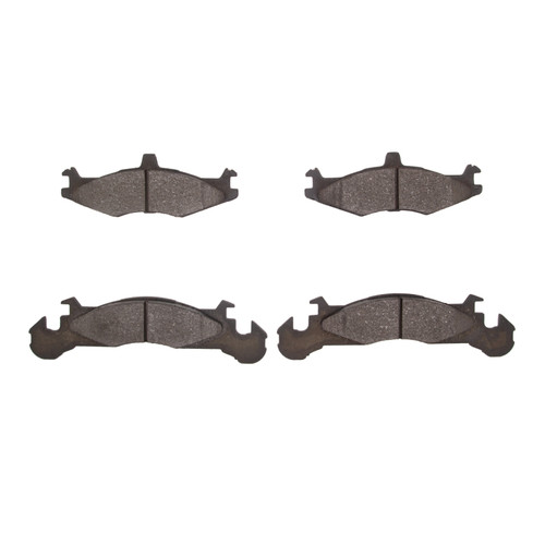 DFC 5000 Advanced Semi-Metallic Front Brake Pads, Dodge Charger 1983-1990