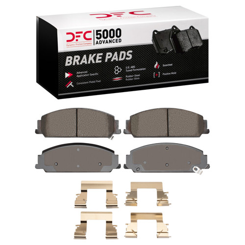 DFC 08-09 Pontiac G8 Front 5000 Advanced Ceramic Brake Pads and Hardware Kit