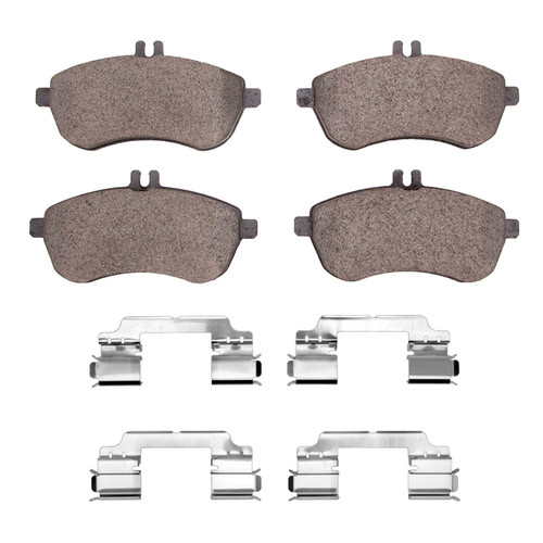 DFC 08-16 Mercedes-Benz C200 (Mexico) Front 5000 Advanced Ceramic Brake Pads and Hardware Kit