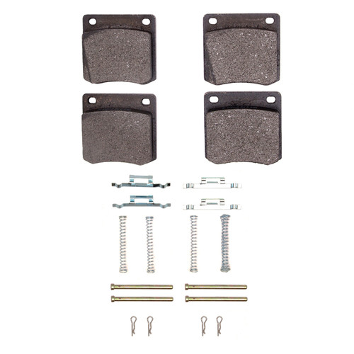 DFC 79-81 Nissan 280ZX Rear 5000 Advanced Semi Metallic Brake Pads and Hardware Kit