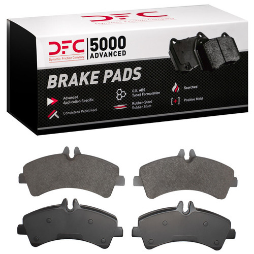 DFC 5000 Advanced Semi-Metallic Rear Brake Pads, Dodge Sprinter 3500 2006-2018