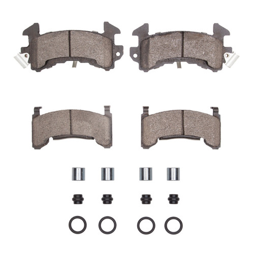 DFC 82-88 Chevrolet Camaro Rear 5000 Advanced Semi Metallic Brake Pads and Hardware Kit