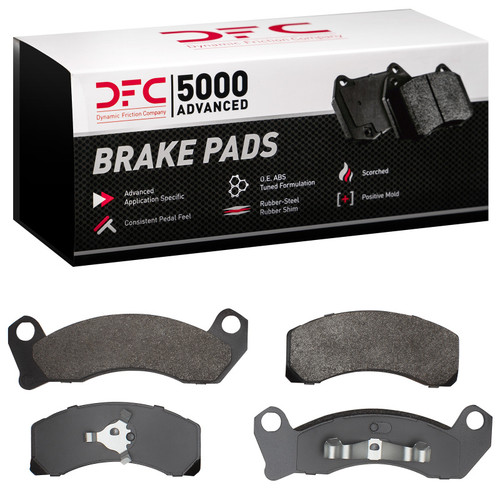 DFC 81-94 Ford Crown Victoria Front 5000 Advanced Semi Metallic Brake Pads