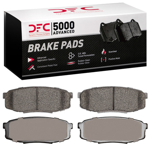 DFC 5000 Advanced Ceramic Rear Brake Pads, Lexus LX570 2007-2022