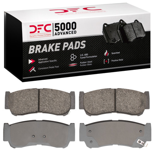 DFC 5000 Advanced Ceramic Rear Brake Pads, Chevrolet S10 MAX (Mexico) 2007-2025