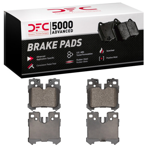 DFC 07-17 Lexus LS460 Rear 5000 Advanced Low Metallic Brake Pads