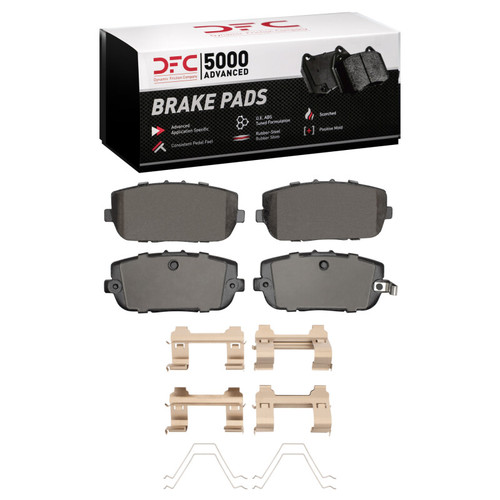 DFC 06-25 Mazda MX-5 Miata Rear 5000 Advanced Ceramic Brake Pads and Hardware Kit