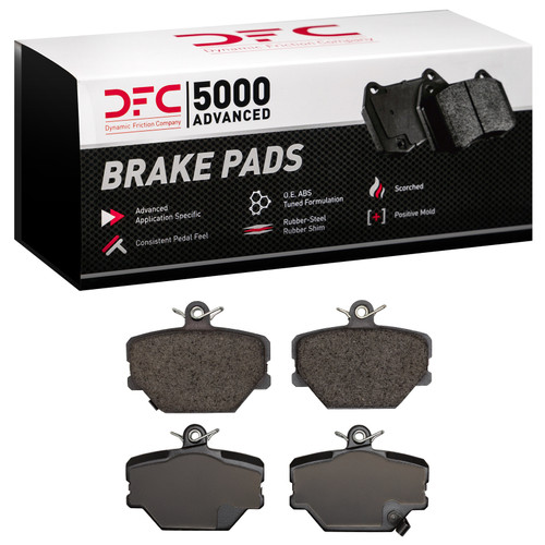 DFC 5000 Advanced Low-Metallic Front Brake Pads, Smart Fortwo 2005-2016
