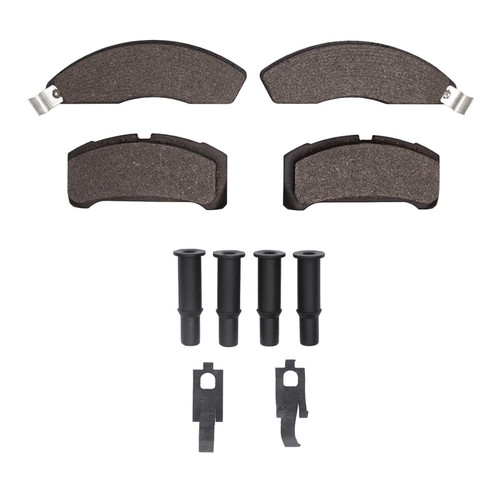 DFC 79-82 Ford Fairmont Front 5000 Advanced Semi Metallic Brake Pads and Hardware Kit