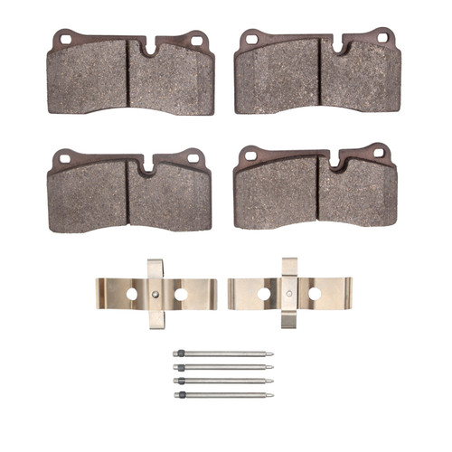 DFC 5000 Advanced Low-Metallic Rear Brake Pads and Hardware Kit, Audi R8 2008-2021