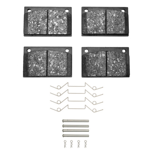 DFC 89-03 Bentley AZURE Rear 5000 Advanced Low Metallic Brake Pads and Hardware Kit