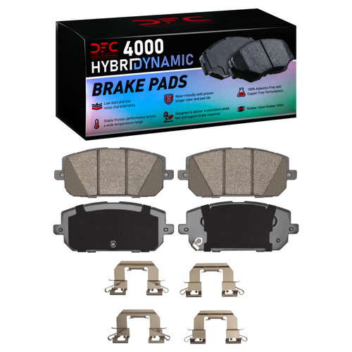 DFC 23-25 Mazda CX-50 Front 4000 HybriDynamic Brake Pads and Hardware Kit